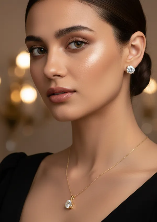 Gold_Super_Solitaire_Necklace_Set_For_Women